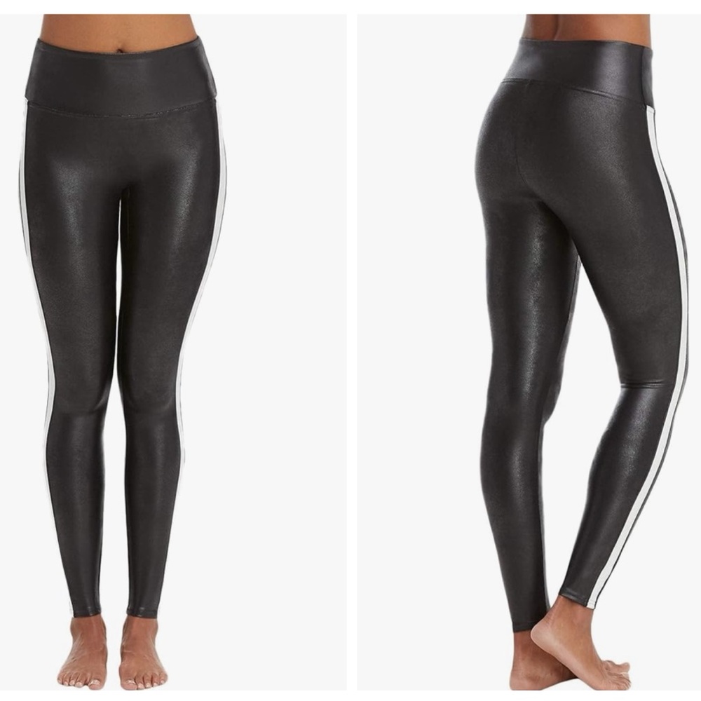 Spanx Faux Leather leggings SZ XL